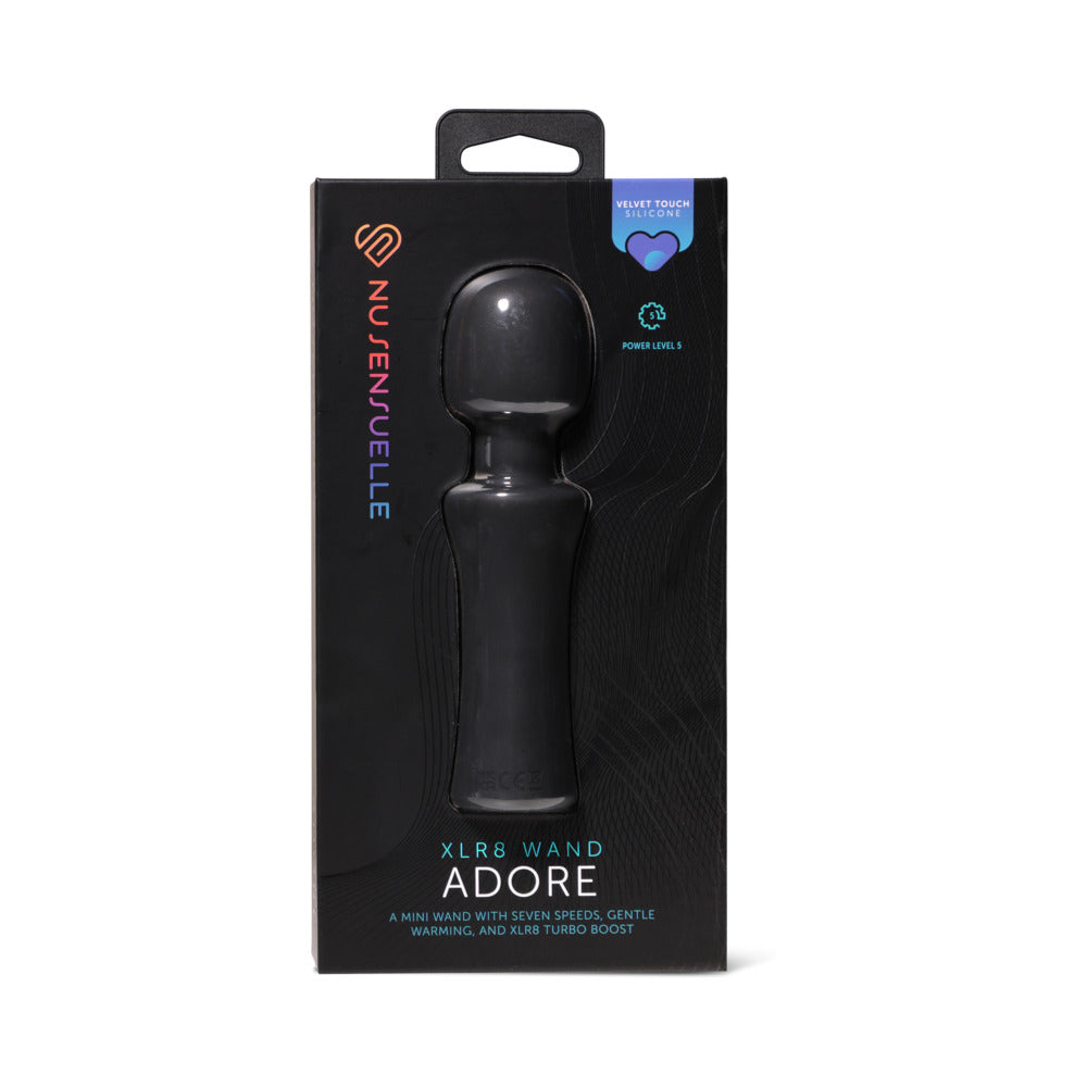 Nu Sensuelle Adore XLR8 Wand Heat - Black